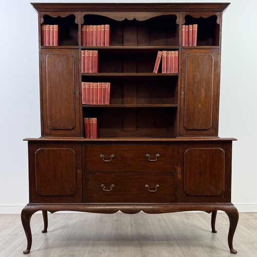 Antique large oak welsh - antique,