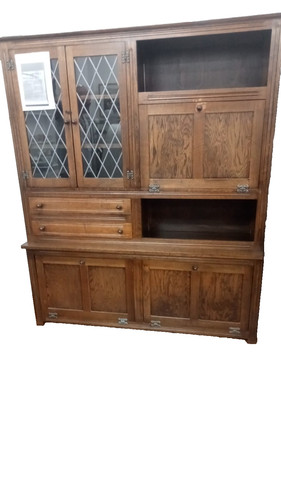 Lovely burr oak - burr, dresser,