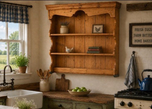 Antique country pine welsh - pine,