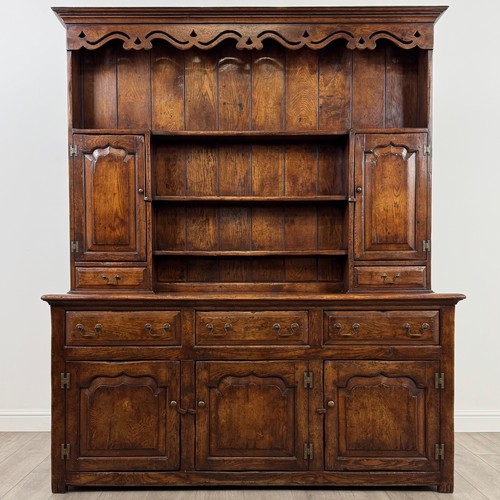 Antique oak welsh dresser - antique,