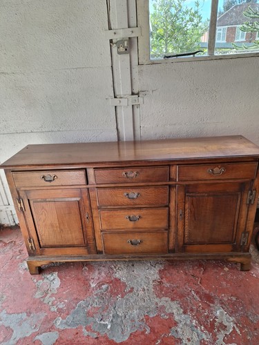Antique oak welsh dresser - oak,