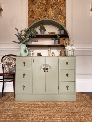 Solid oak welsh dresser - solid,