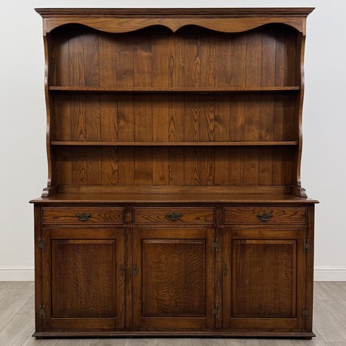 Vintage oak welsh dresser - welsh,