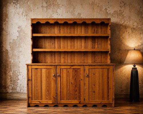 Large vintage pine farmhouse - large,
