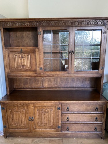 Vintage solid oak welsh - oak,