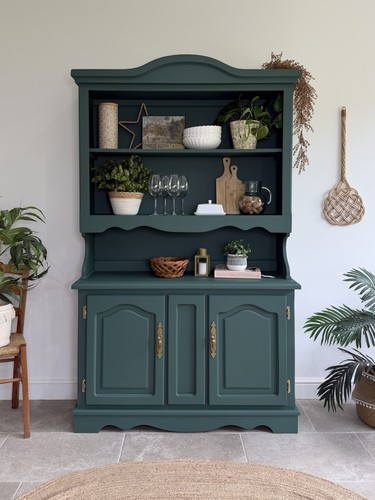 Kitchen welsh dresser painted - welsh, dresser,