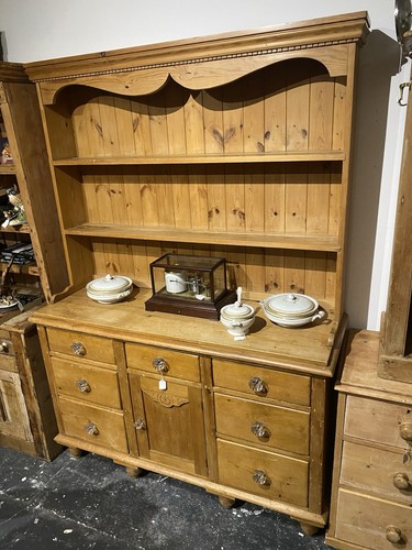 Large antique victorian pine - large,